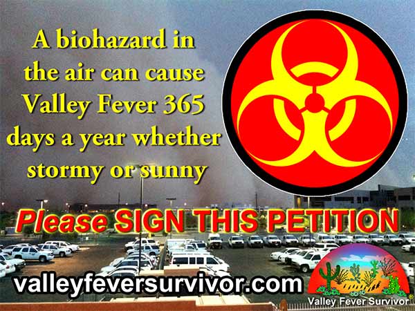 Valley Fever Surivor Petition